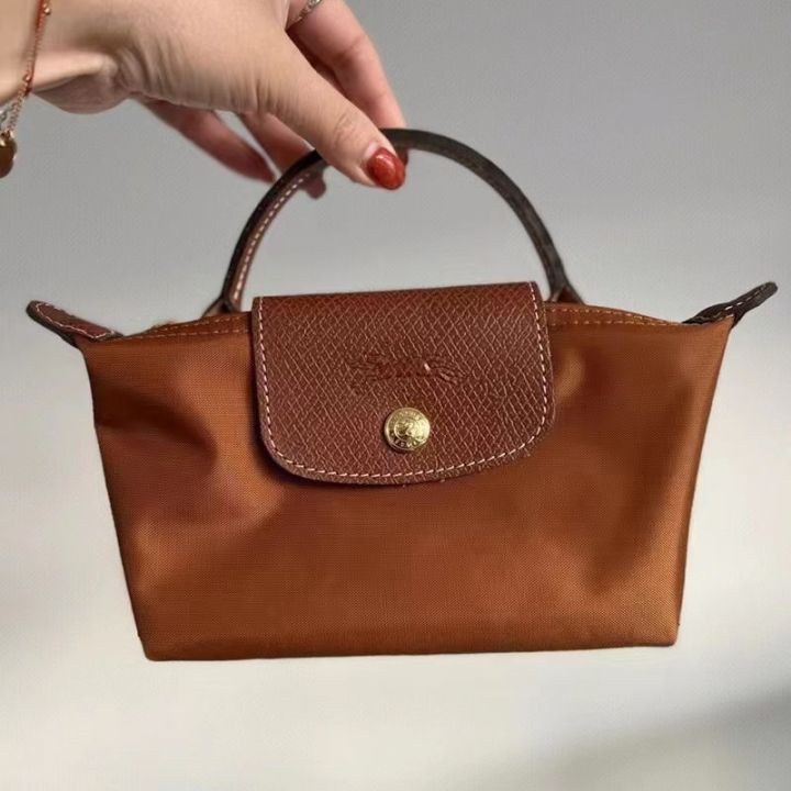 womens-bag-2023-new-french-longchamp-bag-mini-hand-carry-messenger-dumpling-bag-high-version-mobile-phone-bag-change
