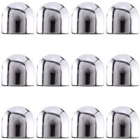 12Pcs Glass Brackets Adjustable Zinc Alloy Glass Clip Shelf Clamp Holder Flat Back Mount Holder for Staircase Handrail