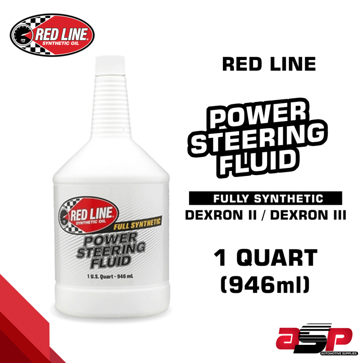 REDLINE POWER STEERING FLUID DEXRON 3 Quart (946ml) Lazada PH