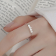 ESCOBAL✨แหวนไข่มุก Four Pearls แหวนมุกธรรมชาติแท้ 100% แหวนเงินแท้ แหวนปรับขนาดได้ แหวนแฟชั่น แหวนผู้หญิง แหวนเกาหลี