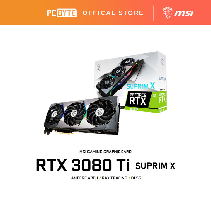 MSI NVIDIA GeForce RTX 3080 Ti SUPRIM X 12G Video Card | Lazada