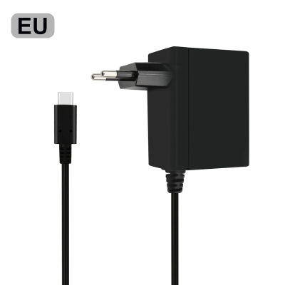 EU &amp; US Plug AC Adapter Charger For Nintendo Switch NS Game Console Wall Travel Home Charge 15V 2.6A Charging USB Type C Power