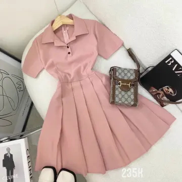 váy đầm tiệc dạ hội màu hồng pastel-A01 - MYMY DRESS VÁY TIỆC
