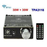 30W + 30W โมดูลบอร์ดสองช่องเครื่องขยายเสียงดิจิตอลเสียงสเตอริโอบลูทูธ TPA3118D2ตัวขยายสัญญาณไอดีไอวายคลาส D Hi-Fi