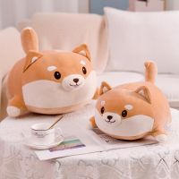 New Design Lovely Fat Shiba Inu Dog Plush Toys Stuffed Soft Kawaii Animal Cartoon Pillow Dolls Gift For Kids Baby Children