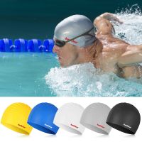 Silicone Long Hair Swimming Cap for Women Men Adult Kids Swim Cap Hat  Swimming Equipment Swim Caps