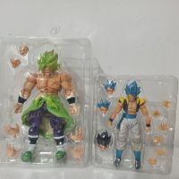 S.h.figuarts SHF ดราก้อนบอล Super: Broly Son Goku Vegeta Gogeta Mainan โมเดล Tokoh Aksi Hadiah Ulang Tahun Boneka Bergerak Sama