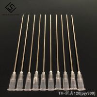 hot【DT】❧  10pcs 100MM Blunt Dispensing Needles Glue Syringe Needle Tips Gluing Filling Ink Welding Flux