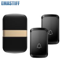 ✳ Home Wireless 433Mhz Doorbell Welcome Friend Smart Doorbell 150 Meters Long Distance 36 Songs 4 Level Volumes Door Chimes