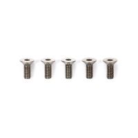 [ชุดแต่งรถบังคับ] TAMIYA 53534 OP.534 3x8mm Titanium Countersunk Hex Head Screw (5pcs.) ชุดแต่งทามิย่าแท้ rc