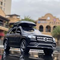 1:32 GLS GLS580 SUV Paduan โมเดล Mobil Diecast Mainan Kendaraan Mobil Modulasi Suara Dan Cahaya Koleksi Hadiah Anak-Anak