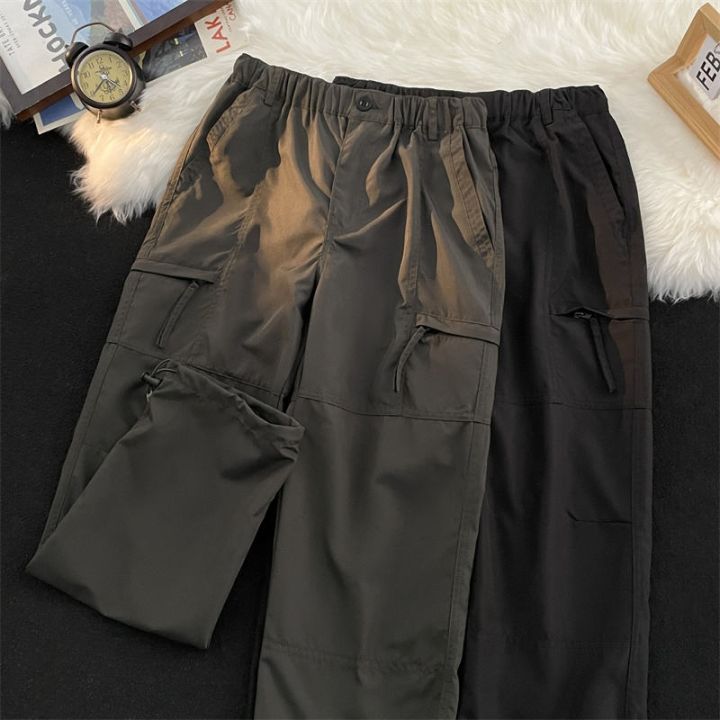 quick-drying-assault-pants-mens-loose-straight-leg-trendy-brand-trendy-all-match-function-drawstring-ankle-leg-workwear-casual-pants