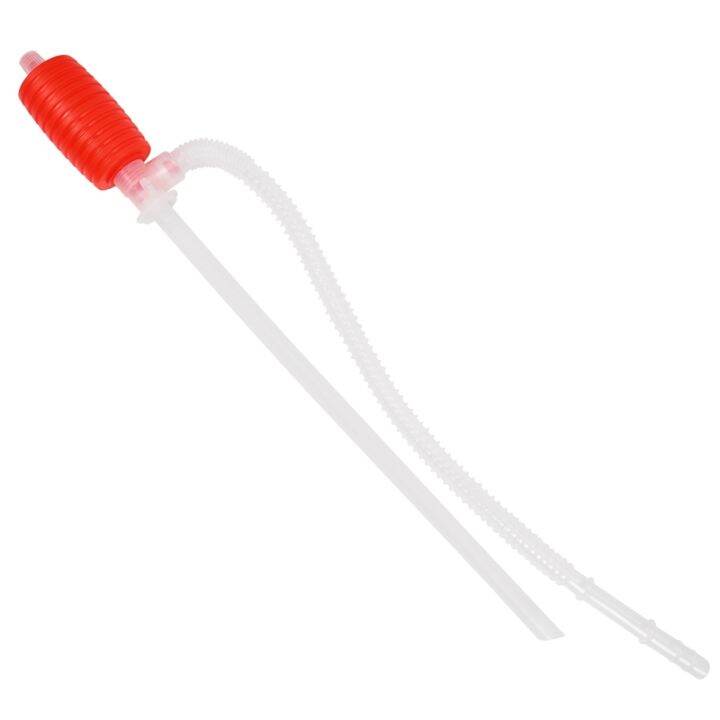 Manual Hand Siphon Syphon Oil Water Petrol crude oil engine Fuel Liquid Transfer Pump Pipe Lazada