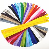 ❄ 10Pcs 3 7.5Cm-60Cm (3-24 Inches) Closed Nylon Coil Zipper Suitable For Clothes 20 Colors