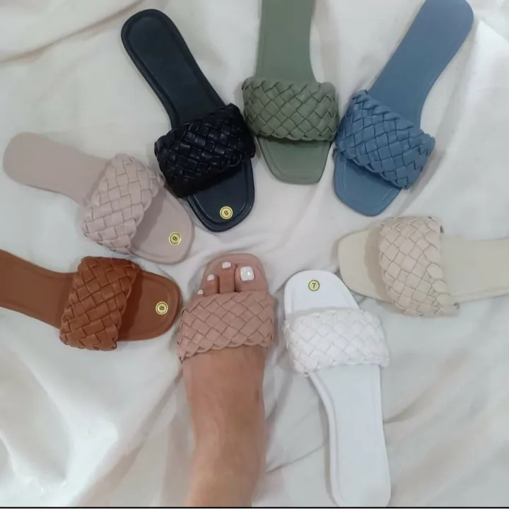 NEW ARRIVAL FLAT COMFY BRAIDED LALA SANDALS KOREAN INSPIRED Lazada PH