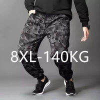 Gersri Mens Joggers ทหารคาร์โก้ลายพรางกางเกงขายาวที่กำลังเป็นที่นิยม Streetwear ชายกางเกงลำลองชายขนาดใหญ่ขนาด5xl 6xl 7xl