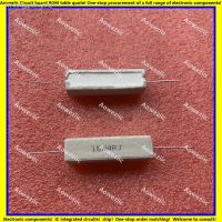 ♠✔ 10Pcs 15W6RJ 15W6ΩJ RX27 Horizontal cement resistor 15W 6 ohm 6 R 6 RJ 15W6ohm Ceramic Resistance precision 5 Power resistance