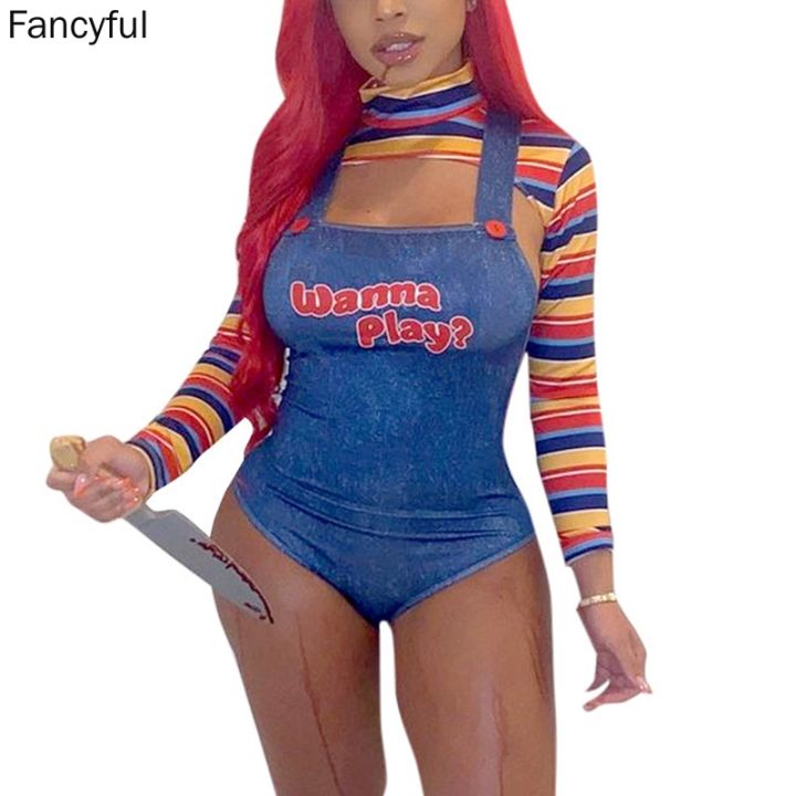 fato-de-boneca-assina-pesadelo-asustador-mullher-แฟนเทเซียฮาโลวีน-quer-jogar-traje-personagem-do-filme-boneca-chucky-2-peas-5xl