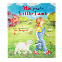 Mary has a little lamb Mary had little lamb English original picture book parent-child interaction English Enlightenment children enlightenment story picture book