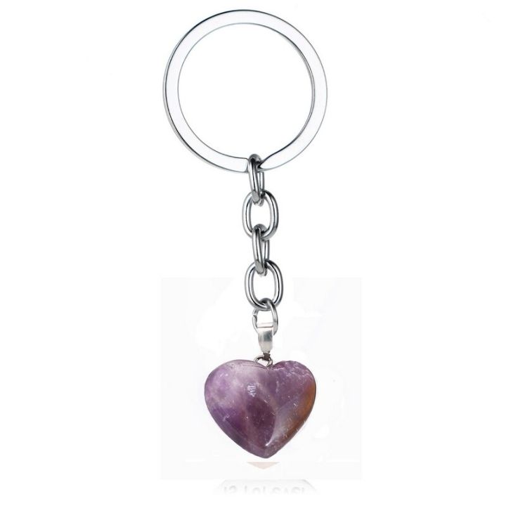 natural-heart-stone-rose-quartz-keychain-crystal-healing-energy-opall-key-chain-ring-on-bag-jewelry-wedding-party-gift-key-chains