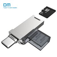 Lamberts USB C Card Reader CR006 SD/TF Type Memory  for MacBook or smartphone with USB-C interface