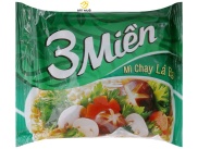 Mì chay lá đa 3 Miền gói 65g