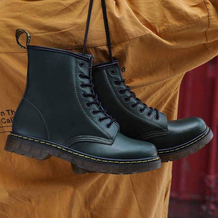 dr-martens-unisex-martin-boots-1460รองเท้าข้อเท้าลำลองสำหรับบุรุษและสตรีขนาดบวก35-46