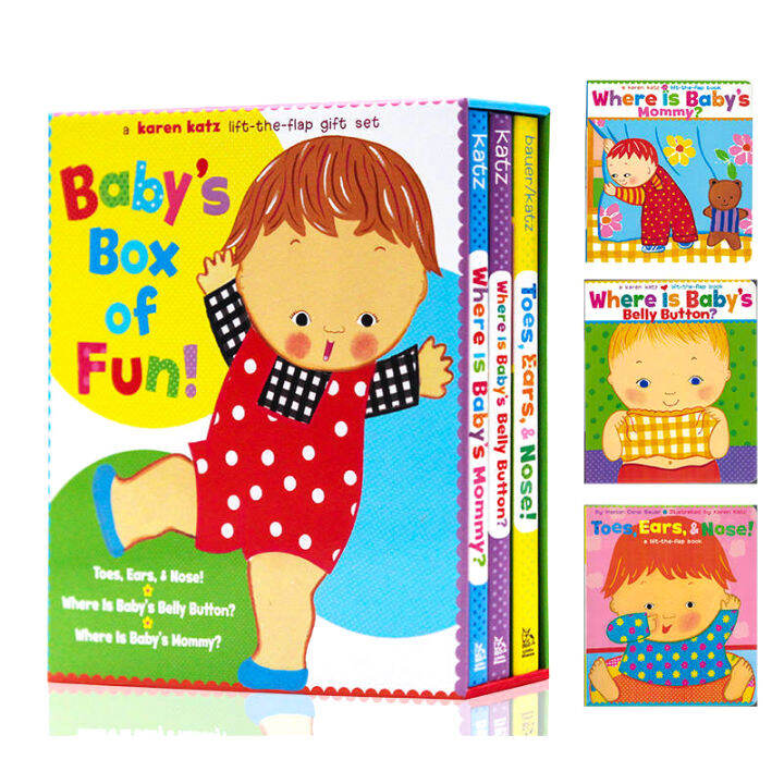 Original English picture book Karen Katz where is baby' S Belle button ...