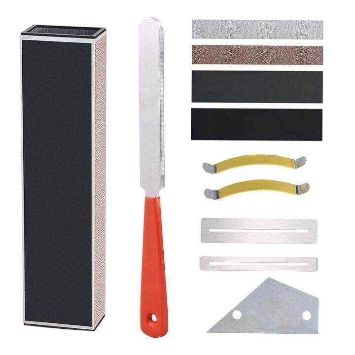 Guitar Fingerboard Luthier Tool,Guitar Fret Crowning File, Fret