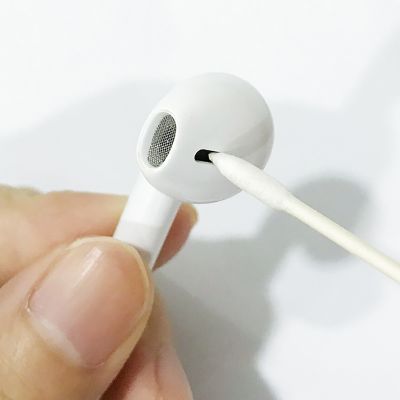 ✈☋✐ Dust Free Disposable Cleaning Swab Cotton Stick For AirPods Earphone Headphone Phone Charge Port Accessories Clean 25/50/100pcs