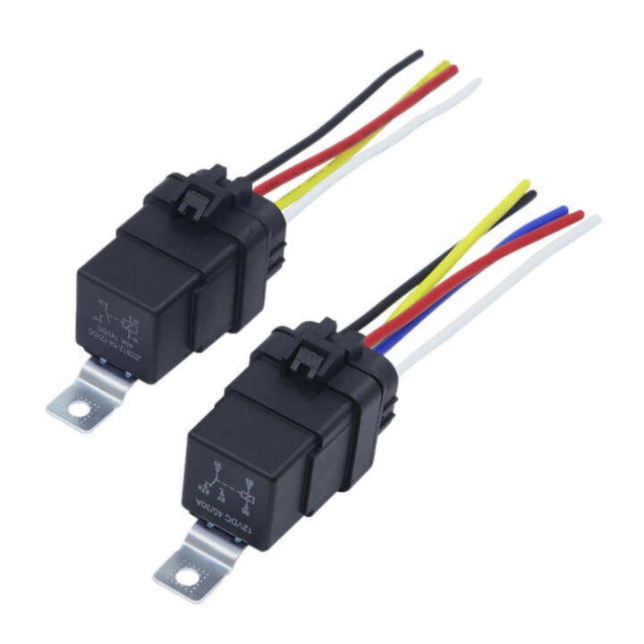 Waterproof Relay 12V/24V Automotive Pigtail Car Relays Relay Switch for ...