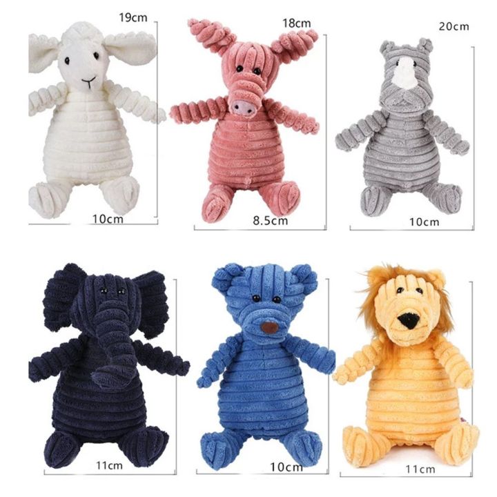 tanfu-elephant-decompression-toys-interactive-pet-products-stuffed-dogs-doll-corduroy-molar-teeth-mouse-rabbit-bite-resistant-toy-play-training-cordur