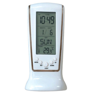 【Worth-Buy】 Urijk เซ็นเซอร์ไร้สาย Jam Tangan Digital นาฬิกาปลุกคาดการณ์อุณหภูมินาฬิกาดิจิตอลตั้งโต๊ะสถานีสภาพอากาศ