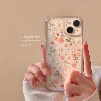 Casing Compatible for Tecno Camon20 4G 20 Pro 5G Small Floral Full Clear Phone Case Soft Silicone