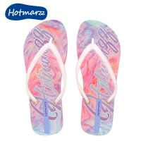 Hotmarzz Casual แฟชั่นสุภาพสตรี Flip-Flops ในร่มสบายรองเท้าแตะกันลื่นชายหาดกลางแจ้งรองเท้าแตะกันน้ำ HM0788