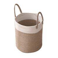 Home Storage Baskets Sundries Organization Clothes and Toys Sundries Cotton Rope Woven Storage Basket