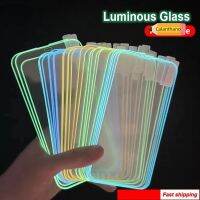 ♥Ready Stock【Luminous ป้องกัน】1Pcs ใหม่เรืองแสงป้องกันตก Luminous โทรศัพท์มือถือกระจกเทมเปอร์ปกป้องหน้าจอเพิ่มสีกลางคืนสำหรับ Vivo X30 X50 X60 Y15 Y17 Y31T Y20 Y30 Y31 Y50 Y53S Y70 Y81 Y85 Y91