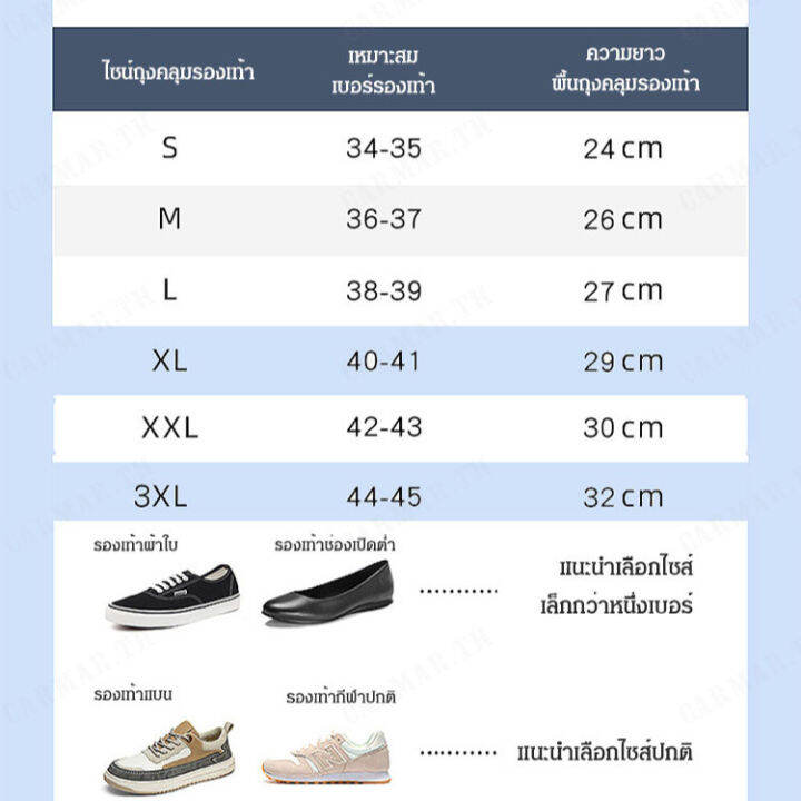 carmar-สำหรับใส่นอกในวันฝน-กันน้ำกันรองเท้าสำหรับผู้หญิงและผู้ชาย-ป้องกันการลื่นไถล-มีความหนาและทนทาน