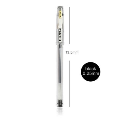 1ชิ้นปากกานำร่อง HI-TEC-C เข็มขนาดใหญ่0.3มม. 0.4มม. 0.5มม. 0.25มม. เครื่องเขียนญี่ปุ่นแบบเรียบง่ายปากกา