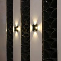 【LZ】¤❦☼  Nova chegada 4 iluminação lateral à prova dwaterproof água ao ar livre decoração lâmpada de parede led enterrado luz solar luzes para a decoração do jardim