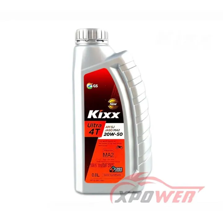 Kixx Ultra 4T SJ 20W-50 800ML AT 1L | Lazada PH