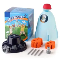 Q81A เด็ก Montessori-Launcher ของเล่นกลางแจ้ง Rocket Water Pressure Lift Sprinkler Space Party ปฏิสัมพันธ์สำหรับ Sunmmer