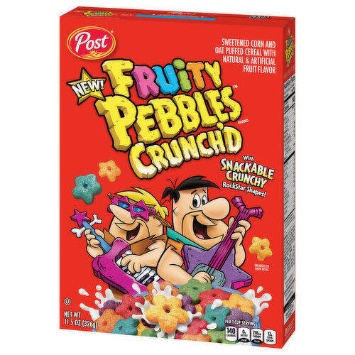 Post Pebbles Cereal - Fruity Pebbles / Peanut Butter Pebbles / Cocoa ...