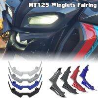 MT-125 Winglets Wing Cover Aerodynamic Spoiler Protector Beak Front Fairing For Yamaha MT 125 2020 2021 MT125 Accessories Motor