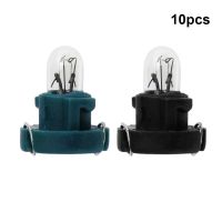 】【=-【 10Pcs T3 LED 12V Car Instrument Light Dashboard Indicator 1.2W Bulbs Dashboard Lamps Automatic Door Button Light For Honda Alpha