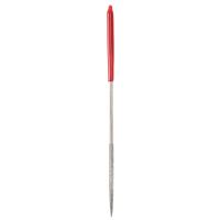 Lapidary Round Rat Tail Diamond Files 3mm x 140mm Silver Tone Red