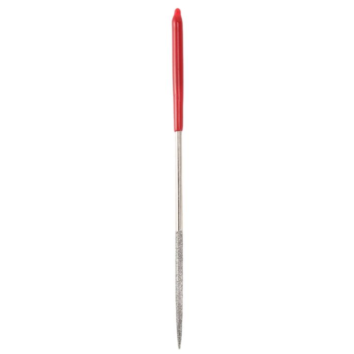 lapidary-round-rat-tail-diamond-files-3mm-x-140mm-silver-tone-red