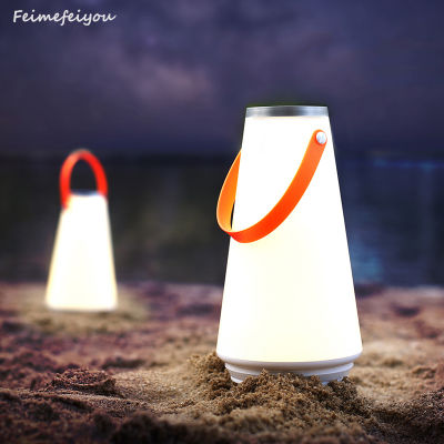 Feimefeiyou Creative Lovely Portable Outdoor LED Night Light USB Rechargeable Touch Dimmer Table camping light best gift