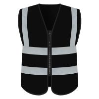 Custom Your Text Logo High Visibility Security Reflective Vest Personalized Construction Traffic Outdoor Safety Cycling Wear