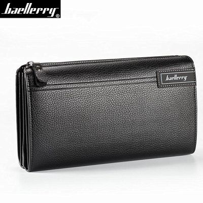 （Layor wallet）กระเป๋าคลัทช์สำหรับนักธุรกิจชาย,กระเป๋าใส่เหรียญกระเป๋าสตางค์ผู้ชายผู้ชาย Baellerry กระเป๋าคลัตช์แฟชั่นกระเป๋าเก็บบัตร